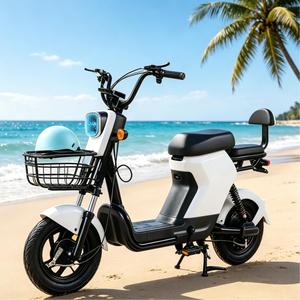 Vélo électrique 2026 TXL M2 48V 500W à 3 vitesses avec cadre en acier pour adultes, batterie au lithium, moteur moyeu arrière, télécommande intelligente, autonomie de 60 km - Product Image 4
