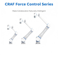 Bras robotique collaboratif DOBOT CR5AF à 6 axes contrôlés par la force, 5 kg |   900 mm |   ±0,02 mm pour l'assemblage de meules de précision pour la soudure médicale