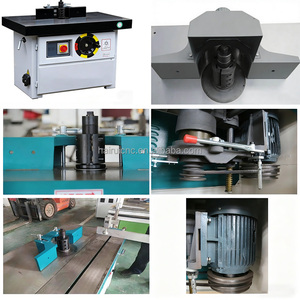 Défonceuse à bois professionnelle à tête unique pour l'usinage de cadres de portes en usine de meubles - Product Image 4