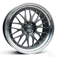 Jantes en alliage NEXUS RIM Flow Formed Deep Dish 5x108 5x112 5x114.3 5x120 17 18 19 pouces pour BMW Audi Honda Toyota Mini