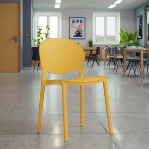 Hiện đại monobloc <span class=keywords><strong>Stackable</strong></span> Ghế ăn cho sinh viên ký túc xá trường nhà văn phòng đồ nội thất ghế nhựa cho khách sạn sử dụng nhà máy - Product Image 5