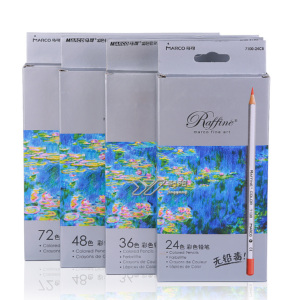 พร้อมจัดส่ง ดินสอสีมาร์โก ราฟฟีน 24/36/48/72 สี ปลอดสารพิษ ดินสอสีระดับมืออาชีพ สำหรับอุปกรณ์ศิลปะ - Product Image 2
