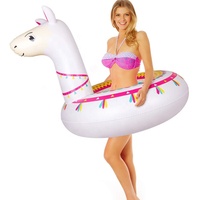 Anneau de natation gonflable alpaga Pinata, flotteurs de piscine, fournitures de jouets aquatiques
