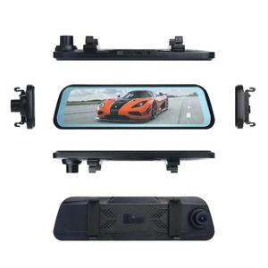 Zimtop Dual Cam FHD 1080P 10,0 "Car DVR Dash Streaming Media Espejo retrovisor Cámara de coche - Product Image 1