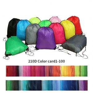 Wholesale Price Custom Logo Football Promotional Printed Waterproof Drawstring Tote Bag for Business - Product Image 6