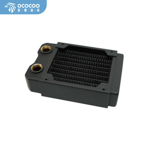 Radiador de refrigeración por agua para computadora Ococooc de 80 mm con aletas de cobre CRS80T, enfriador líquido para múltiples plataformas - Product Image 1