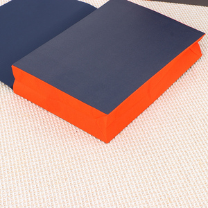 Bán buôn biểu tượng tùy chỉnh <span class=keywords><strong>A4</strong></span> Kích thước giấy thư mục tập tin với vải Bìa Ribbon đóng cửa Túi hình dạng văn phòng trường văn phòng phẩm - Product Image 6