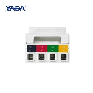 Yada YDS60-C24 triphasé CE UKCA RCM certificat compteur d'énergie numérique solaire PV onduleur RS485 Modbus LCD Din monté sur rail