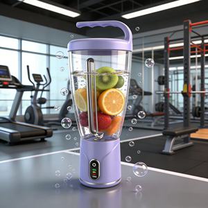 Blender sans fil haute performance de 1000 ml, 150 W, batterie Li-ion, sans BPA, 6 lames, broyeur de glace, rechargeable par USB-C, pour smoothies en voiture - Product Image 1