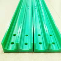 Rails de glisse à rouleaux en plastique technique POM sur mesure de qualité supérieure pour lignes d'automatisation, profilés en T, bandes anti-usure pour machines d'emballage