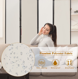 Mamparas divisoras plegables para exteriores, paneles de privacidad para Patio, marco de oficina, divisor de habitación - Product Image 6