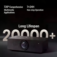 Projecteur laser DLP Hisense P65 4k 6500 lumens 3D à courte focale, projecteur intelligent Android pour l'ingénierie, projecteur de cinéma maison