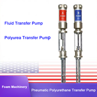 Pompe de levage pneumatique pour matériaux, transfert de polyol et isocyanate haute viscosité, compatible avec les machines à mousser PU et les pulvérisateurs de polyurée