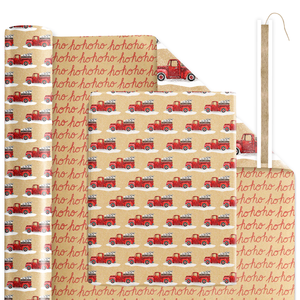 Thickened Matte Craft <b>Paper</b> Double-sided Pattern Red Car Wrapping <b>Paper</b> Factory Direct Party Gift Packaging <b>Paper</b> - Product Image 5