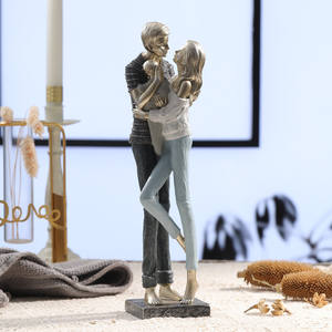 2023 resina <span class=keywords><strong>padre</strong></span> e figlio scultura artigianato creativo personaggio familiare statua artista decorazione della casa regalo per la festa del papà - Product Image 4