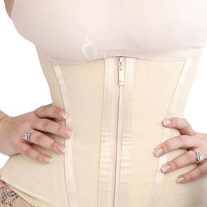 Fajas Colombianas de Doble Control para Mujer, con Cierre de Hebilla y Conector Triangular, para Reducir el Abdomen - Product Image 6