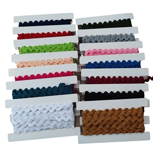 Cintas <span class=keywords><strong>de</strong></span> costura <span class=keywords><strong>de</strong></span> encaje en zigzag, 14 colores, <span class=keywords><strong>para</strong></span> ropa, vestido, envoltura <span class=keywords><strong>de</strong></span> regalo, decoración <span class=keywords><strong>de</strong></span> <span class=keywords><strong>fiesta</strong></span> <span class=keywords><strong>de</strong></span> boda en casa, 100 yardas - Product Image 2