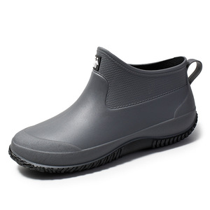 Zapatos <span class=keywords><strong>de</strong></span> Lluvia Impermeables Antideslizantes para Hombre, <span class=keywords><strong>Botas</strong></span> <span class=keywords><strong>de</strong></span> Lluvia <span class=keywords><strong>de</strong></span> Felpa para Adultos, Zapatos <span class=keywords><strong>de</strong></span> <span class=keywords><strong>Agua</strong></span> <span class=keywords><strong>de</strong></span> Protección Laboral <span class=keywords><strong>de</strong></span> Caña Baja, Venta al por Mayor - Product Image 5