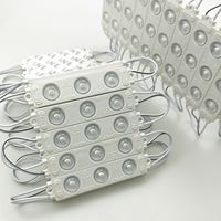 Módulos LED AC110V 220V IP65, Luces LED de 98*20mm, 2835 SMD, 3 LED, 2W, 3000k, 10000k, Cuerpo de ABS, Módulos LED Impermeables para Letreros Publicitarios