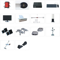 Machine d'alignement à quatre roues 3D X831E 24 pouces LCD caméra fixe armoire mobile équipement automobile outils de réparation de pneus