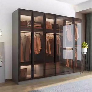 Phòng ngủ tủ quần áo tủ quần áo hiện đại bằng gỗ phòng thay đồ đi bộ trong tủ quần áo hiện đại đi bộ trong tủ quần áo rãnh - Product Image 6