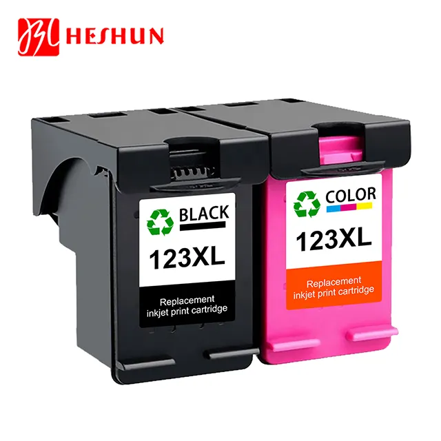 Heshun 123xl 123xl Gereviseerde Inktcartridge Voor Deskjet Hp123xl Voor Hp123 Voor Hp Deskjet 2130 Printer