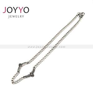 Collier pour homme en acier inoxydable 316l de style moto hardcore, style punk heavy metal - Product Image 5