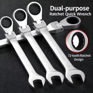 Repair Tools Open End Wrenches Ratchet Wrench <b>Set</b> to Bike <b>Torque</b> Wrench Spanner 3-Year Warranty - Product Image 3