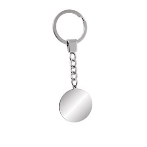 Portachiavi Rotondo alla Moda con Portamonete Stampato UV, Moschettone in Titanio Metallico D 30mm, Stile Carino - Product Image 1