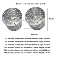 Stérilisateur Autoclave Vertical pour Laboratoire, Alimentation, Bouteilles en Verre, Culture de Champignons 35/50/75/100/120/150 Litres