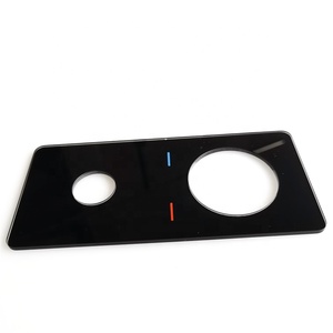 Tùy chỉnh màn hình lụa in bảng điều khiển phía trước polycarbonate Nhãn dán nhãn - Product Image 5