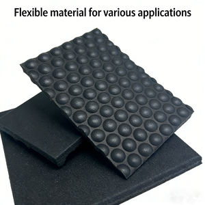Tapis de sol industriel <span class=keywords><strong>antidérapant</strong></span> en <span class=keywords><strong>caoutchouc</strong></span> à motif diamant résistant à l'usure, surface en relief, pour usine, atelier, escalier, découpe - Product Image 2