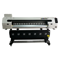 Impresora digital interior/exterior 1,3 m/1,6 M/1,9 m XP600 DX5 i3200 cabezal plotter de vinilo impresora eco solvente