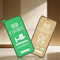 Protection d'écran en verre céramique pour OPPO RENO 15 RENO 15F RENO 15FS 5G A6 4G/5G Film anti-traces de doigts à bords incurvés 9D