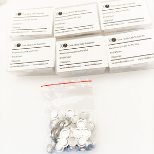 Tapa de aluminio para instrumentos de análisis térmico PerkinElmer - para líquidos grandes (50ul)  Tamaño del producto: Φ10/8*2mm - Product Image 1