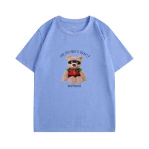 कस्टम हीट ट्रांसफर रंग टी-शर्ट धागे 50% कपास 30% लिओसेल 20% पॉलिएस्टर नियमित फिट जापानी शैली - Product Image 2