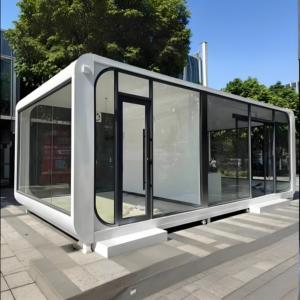 Villas préfabriquées de luxe modernes et élégantes à façade en verre Conteneur contemporain étanche modulaire à plusieurs étages pour <span class=keywords><strong>atelier</strong></span> de luxe - Product Image 2