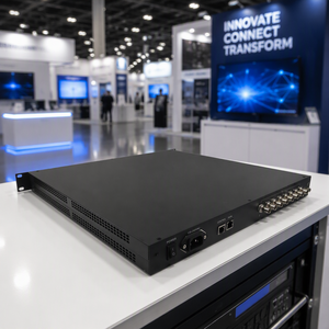 Convertidor <span class=keywords><strong>de</strong></span> <span class=keywords><strong>TV</strong></span> por Cable a IP, Multiplexor SPTS y MPTS, 8 Entradas ASI, Multiplexación <span class=keywords><strong>de</strong></span> Video - Product Image 1