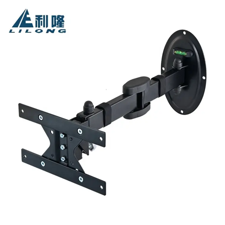 Best selling steel LED LCD Plasma retractable articulating full motion standing tv mount