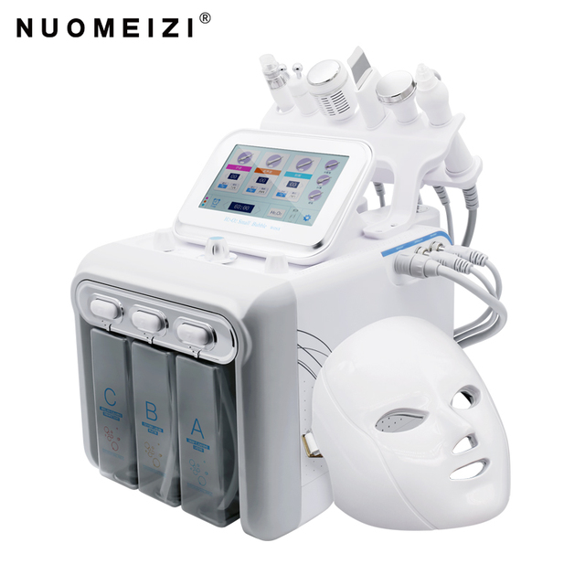 6 in 1 H2O2 Facial Care Deep Clean Pore Skin Lifting Face Replenishment Machine