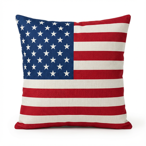 Funda de Almohada Personalizada al por Mayor, Fabricada Directamente en Fábrica, con Diseño de Bandera de la Copa Mundial, Imitación Lino, 18x18 Pulgadas, para Eventos de Fans, Tendencia Popular - Product Image 4