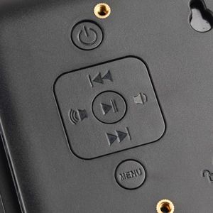 10-Inch LCD <b>Desk</b> & Table <b>Clock</b> Black with Day Display Option - Product Image 3