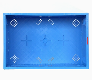 Kotak Logistik Lipat Plastik Kokoh Tahan Lama, Jaring Penyimpanan Kuat, Dapat Ditumpuk, Ukuran Kecil - Product Image 6