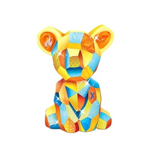 Phim Hoạt Hình Con Lười Gấu Trẻ Em Tự Làm Màu Vẽ Graffiti Sử Dụng 3 Miếng Ag13 Bao Gồm Sáng Tạo Ánh Sáng Ban Đêm Đồ Chơi - Product Image 1