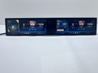 Pemutar DVD Mobil Layar Ganda 25.6 Inci Sistem Operasi Android Wireless CarPlay Android Auto untuk Head Unit BMW Universal dengan Snapdragon 665