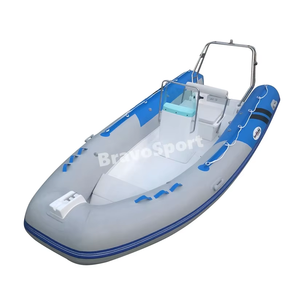 Meilleur bateau pneumatique en fibre de verre à coque rapide 520 cm RIB à vendre - Product Image 2