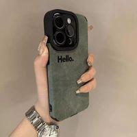 Étuis de protection antichoc en cuir artificiel pour hommes, compatibles avec les téléphones mobiles iPhone 17 Air, 16 Plus, Pro Max, 15, 14, 13, 12, 11, X
