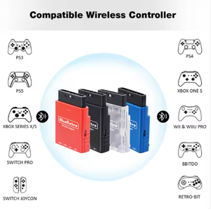<span class=keywords><strong>Blueretro</strong></span> Compatible con PS2 PS1 adaptador PS4 PS5 XBOX controlador inalámbrico multijugador controladores inalámbricos para PS1 - Product Image 3