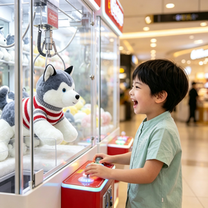 Peluches de Husky en Varios Tamaños, Juguetes de Peluche Suaves <span class=keywords><strong>y</strong></span> Adorables, Aptos para Niños <span class=keywords><strong>y</strong></span> Niñas - Product Image 2