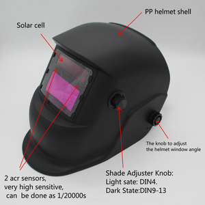 Casco <span class=keywords><strong>de</strong></span> Soldadura con Pantalla Abatible <span class=keywords><strong>de</strong></span> Color Verdadero Tig, Vista Amplia, Protección Predator Iron Man, Oscurecimiento Automático - Product Image 6